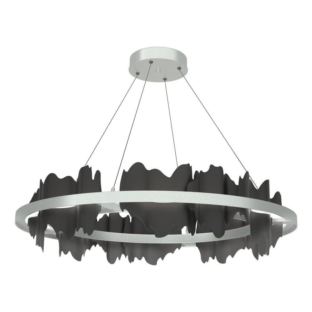 Hubbardton Forge - LED Pendant - Hildene - Vintage Platinum- Union Lighting Luminaires Decor