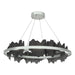 Hubbardton Forge - LED Pendant - Hildene - Vintage Platinum- Union Lighting Luminaires Decor