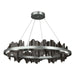 Hubbardton Forge - LED Pendant - Hildene - Vintage Platinum- Union Lighting Luminaires Decor