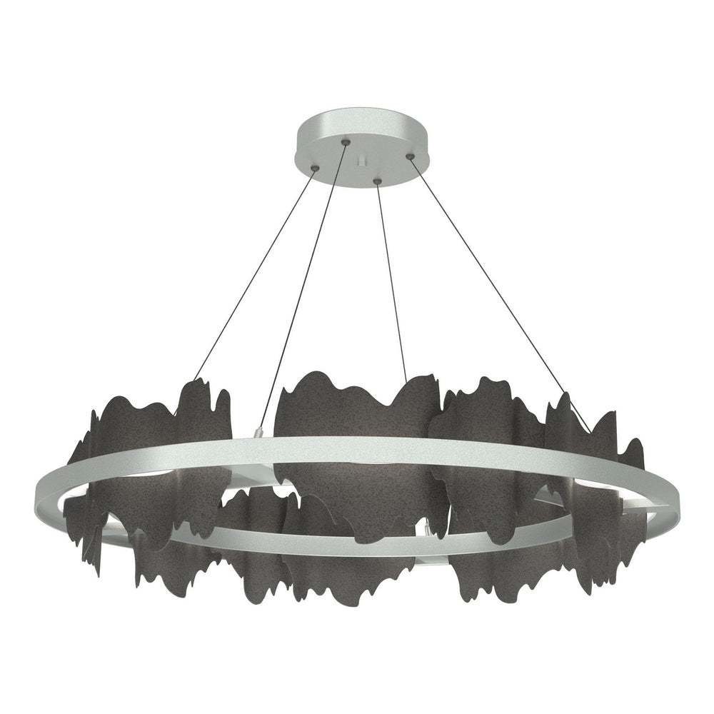 Hubbardton Forge - LED Pendant - Hildene - Vintage Platinum- Union Lighting Luminaires Decor