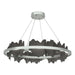Hubbardton Forge - LED Pendant - Hildene - Vintage Platinum- Union Lighting Luminaires Decor