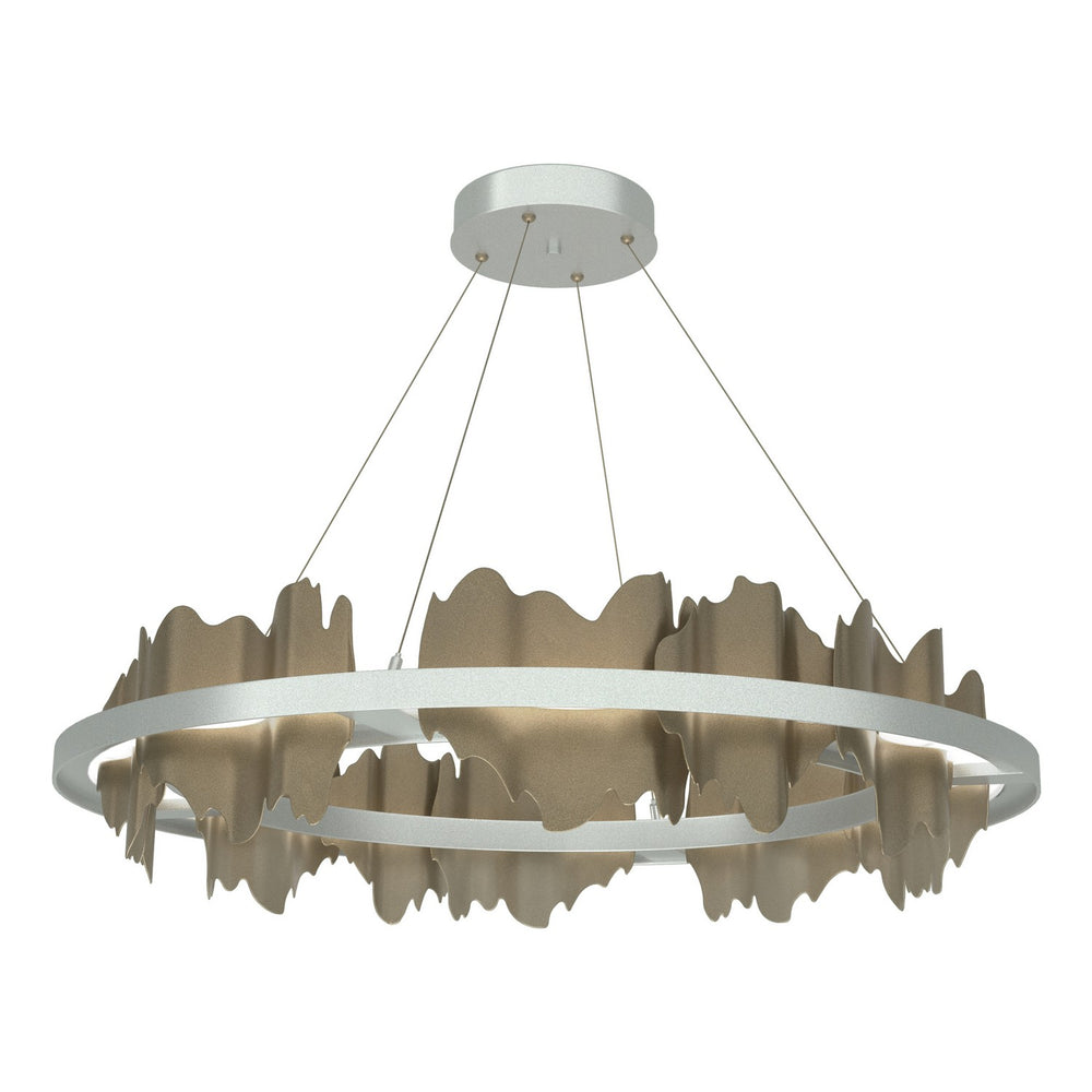 Hubbardton Forge - LED Pendant - Hildene - Vintage Platinum- Union Lighting Luminaires Decor