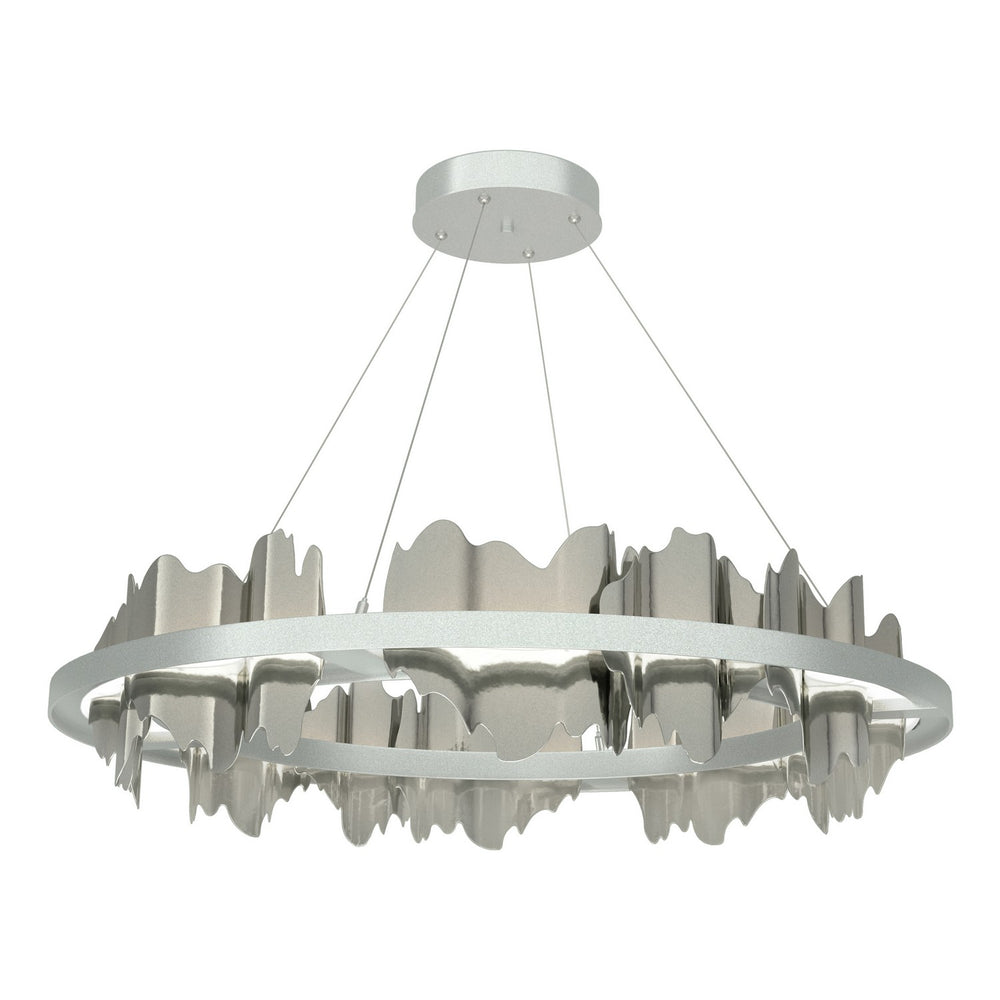 Hubbardton Forge - LED Pendant - Hildene - Vintage Platinum- Union Lighting Luminaires Decor