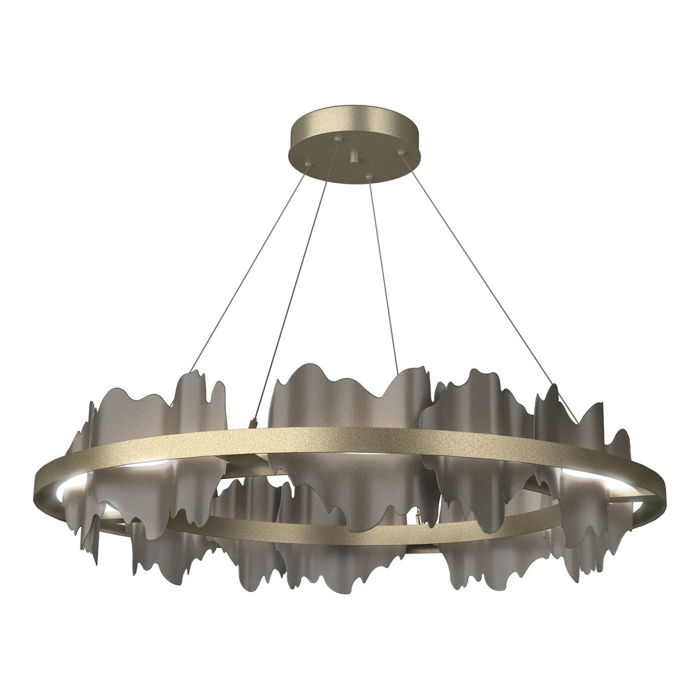 Hubbardton Forge - LED Pendant - Hildene - Soft Gold- Union Lighting Luminaires Decor
