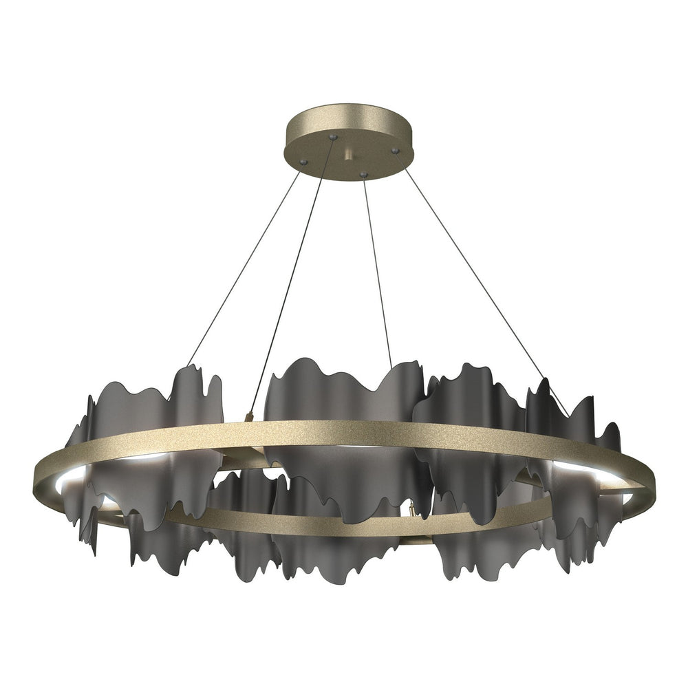 Hubbardton Forge - LED Pendant - Hildene - Soft Gold- Union Lighting Luminaires Decor