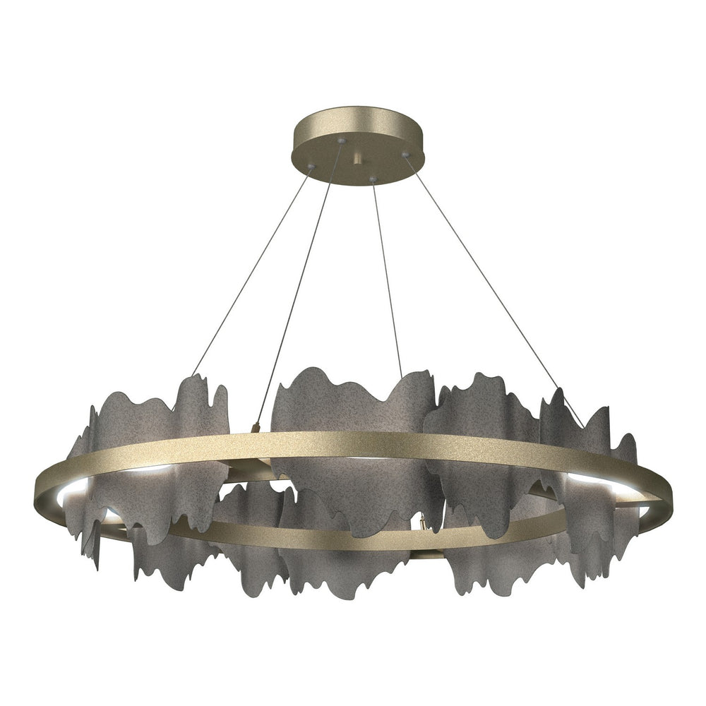 Hubbardton Forge - LED Pendant - Hildene - Soft Gold- Union Lighting Luminaires Decor
