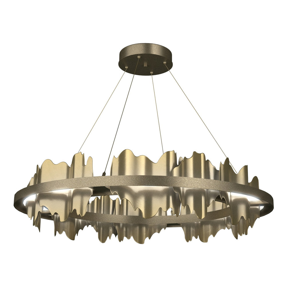 Hubbardton Forge - LED Pendant - Hildene - Soft Gold- Union Lighting Luminaires Decor