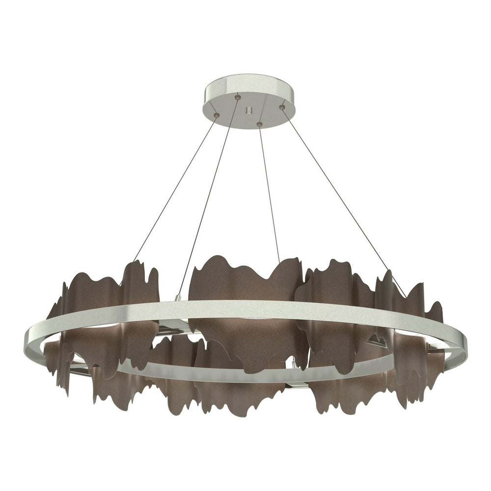 Hubbardton Forge - LED Pendant - Hildene - Sterling- Union Lighting Luminaires Decor