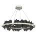 Hubbardton Forge - LED Pendant - Hildene - Sterling- Union Lighting Luminaires Decor