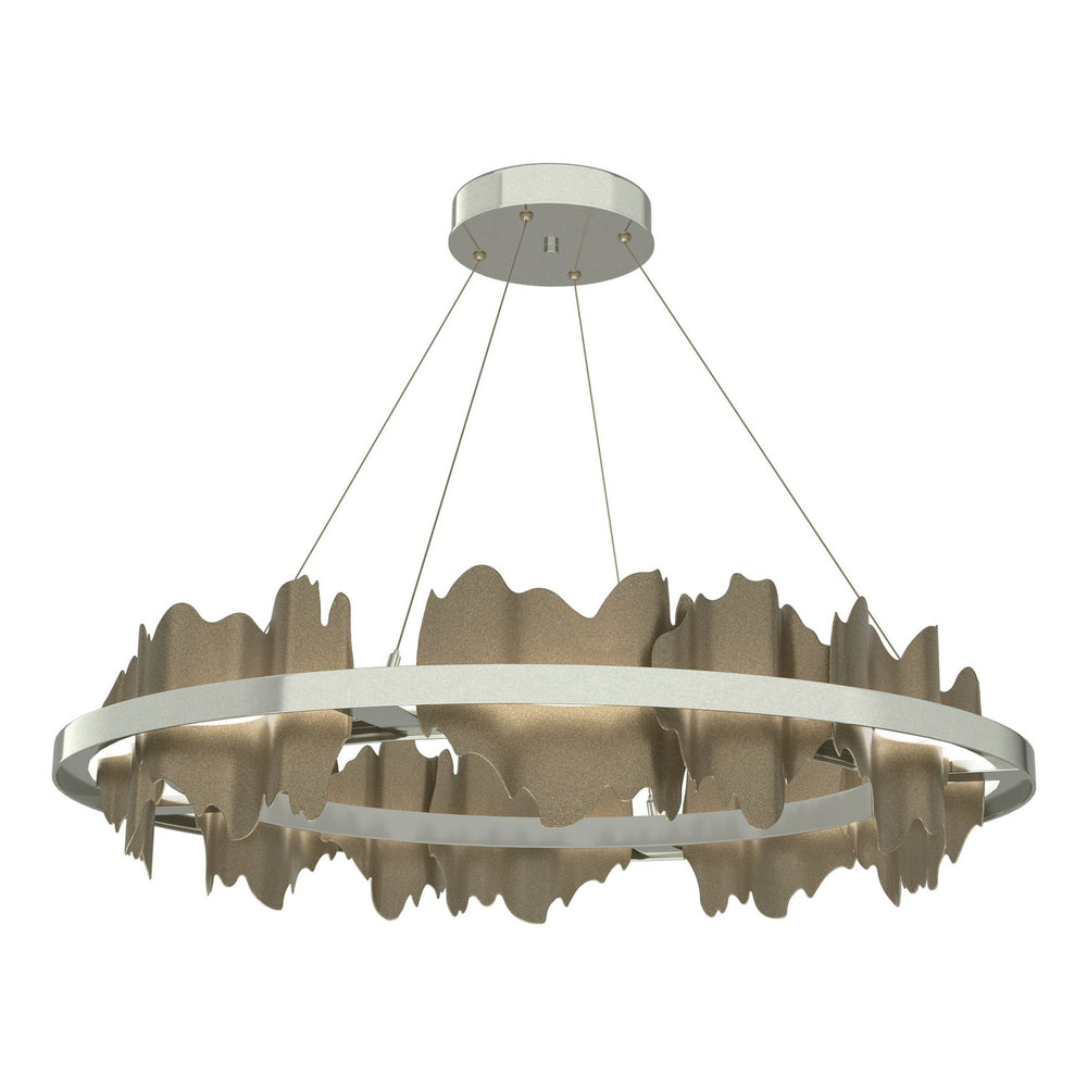 Hubbardton Forge - LED Pendant - Hildene - Sterling- Union Lighting Luminaires Decor
