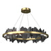 Hubbardton Forge - LED Pendant - Hildene - Modern Brass- Union Lighting Luminaires Decor