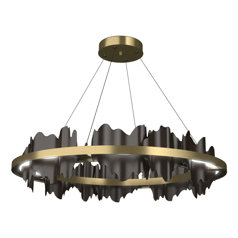 Hubbardton Forge - LED Pendant - Hildene - Modern Brass- Union Lighting Luminaires Decor