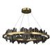 Hubbardton Forge - LED Pendant - Hildene - Modern Brass- Union Lighting Luminaires Decor
