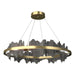 Hubbardton Forge - LED Pendant - Hildene - Modern Brass- Union Lighting Luminaires Decor