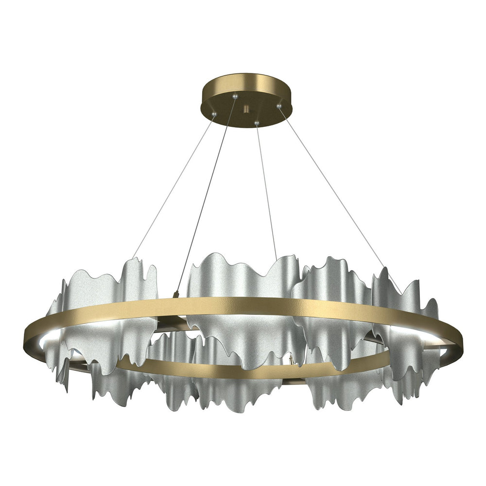 Hubbardton Forge - LED Pendant - Hildene - Modern Brass- Union Lighting Luminaires Decor