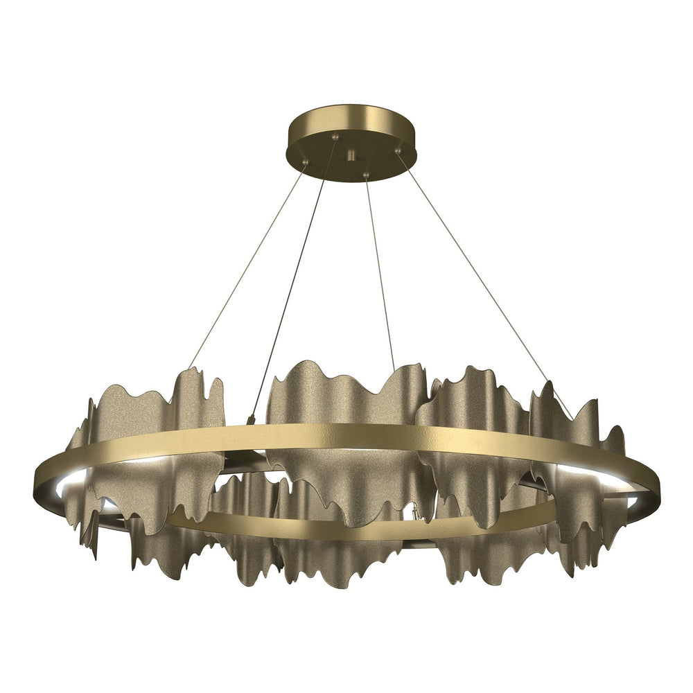 Hubbardton Forge - LED Pendant - Hildene - Modern Brass- Union Lighting Luminaires Decor