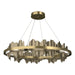 Hubbardton Forge - LED Pendant - Hildene - Modern Brass- Union Lighting Luminaires Decor