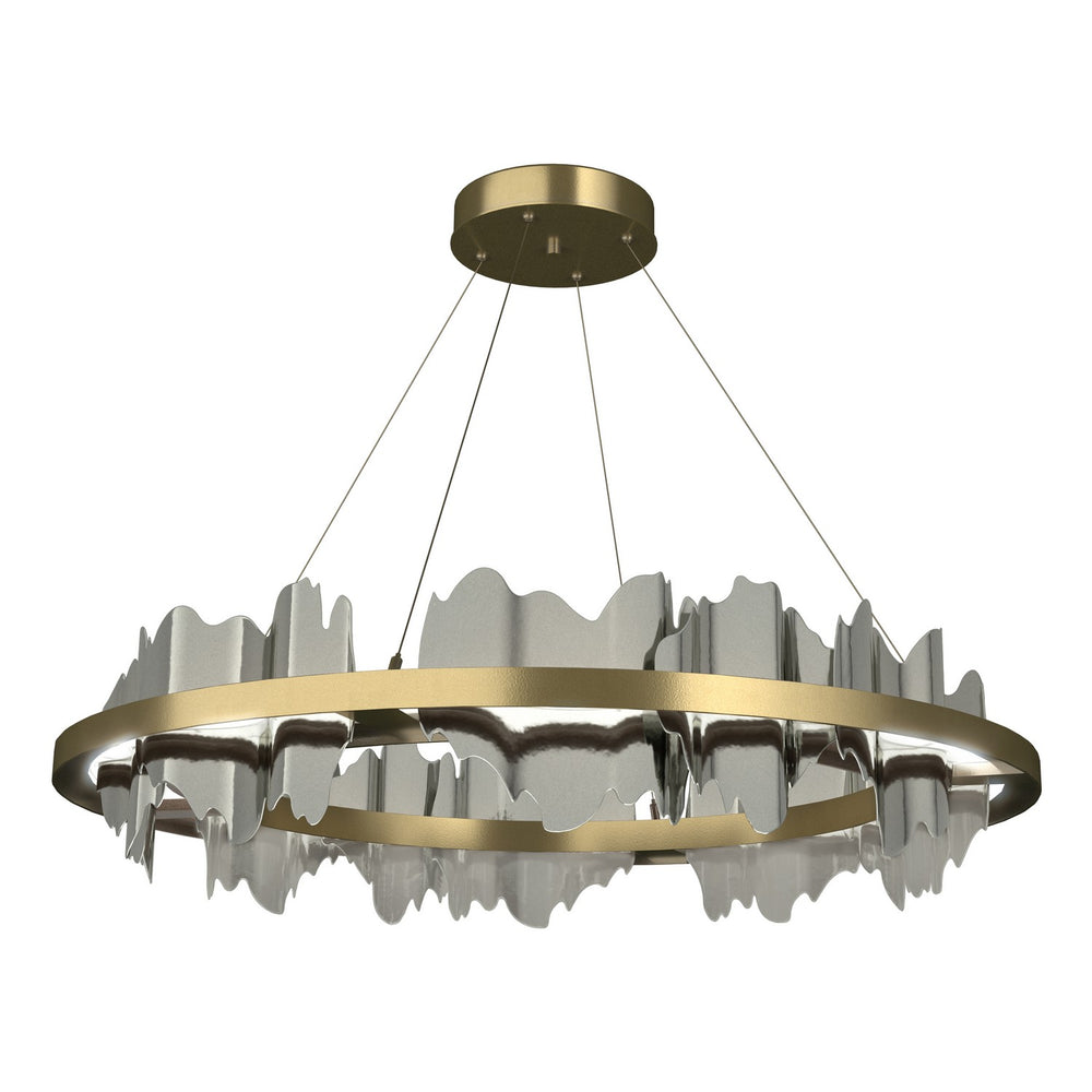 Hubbardton Forge - LED Pendant - Hildene - Modern Brass- Union Lighting Luminaires Decor