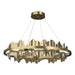 Hubbardton Forge - LED Pendant - Hildene - Modern Brass- Union Lighting Luminaires Decor