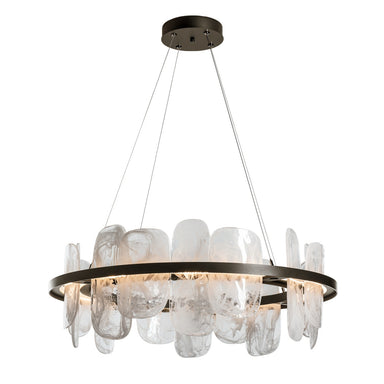 Hubbardton Forge - LED Pendant - Vitre - Oil Rubbed Bronze- Union Lighting Luminaires Decor
