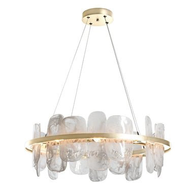 Hubbardton Forge - LED Pendant - Vitre - Modern Brass- Union Lighting Luminaires Decor