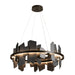 Hubbardton Forge - LED Pendant - Ardesia - Oil Rubbed Bronze- Union Lighting Luminaires Decor