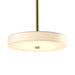 Hubbardton Forge - LED Pendant - Disq - Modern Brass- Union Lighting Luminaires Decor