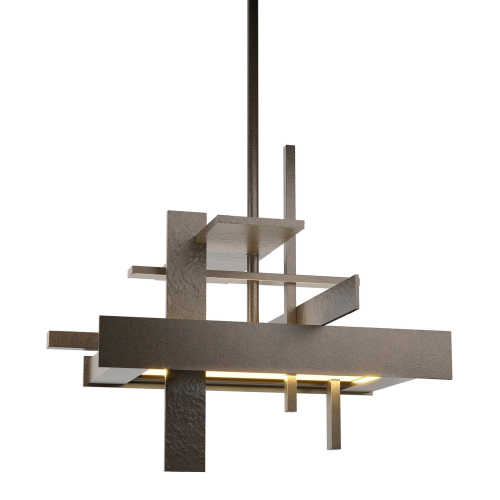 Hubbardton Forge - LED Pendant - Planar - Bronze- Union Lighting Luminaires Decor