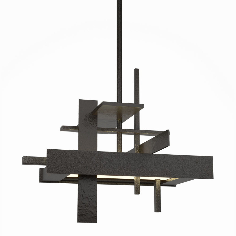 Hubbardton Forge - LED Pendant - Planar - Oil Rubbed Bronze- Union Lighting Luminaires Decor