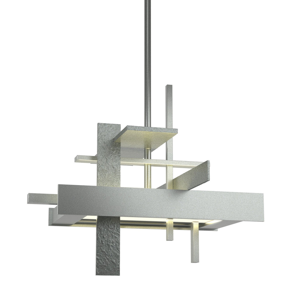 Hubbardton Forge - LED Pendant - Planar - Vintage Platinum- Union Lighting Luminaires Decor