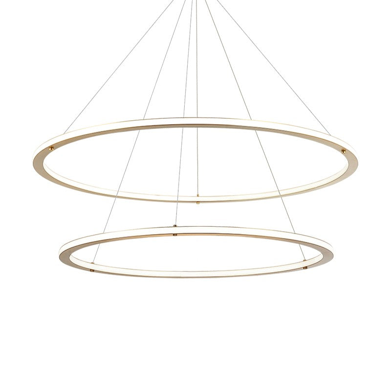 Matteo Canada - LED Pendant - Victoria - Brushed Gold- Union Lighting Luminaires Decor