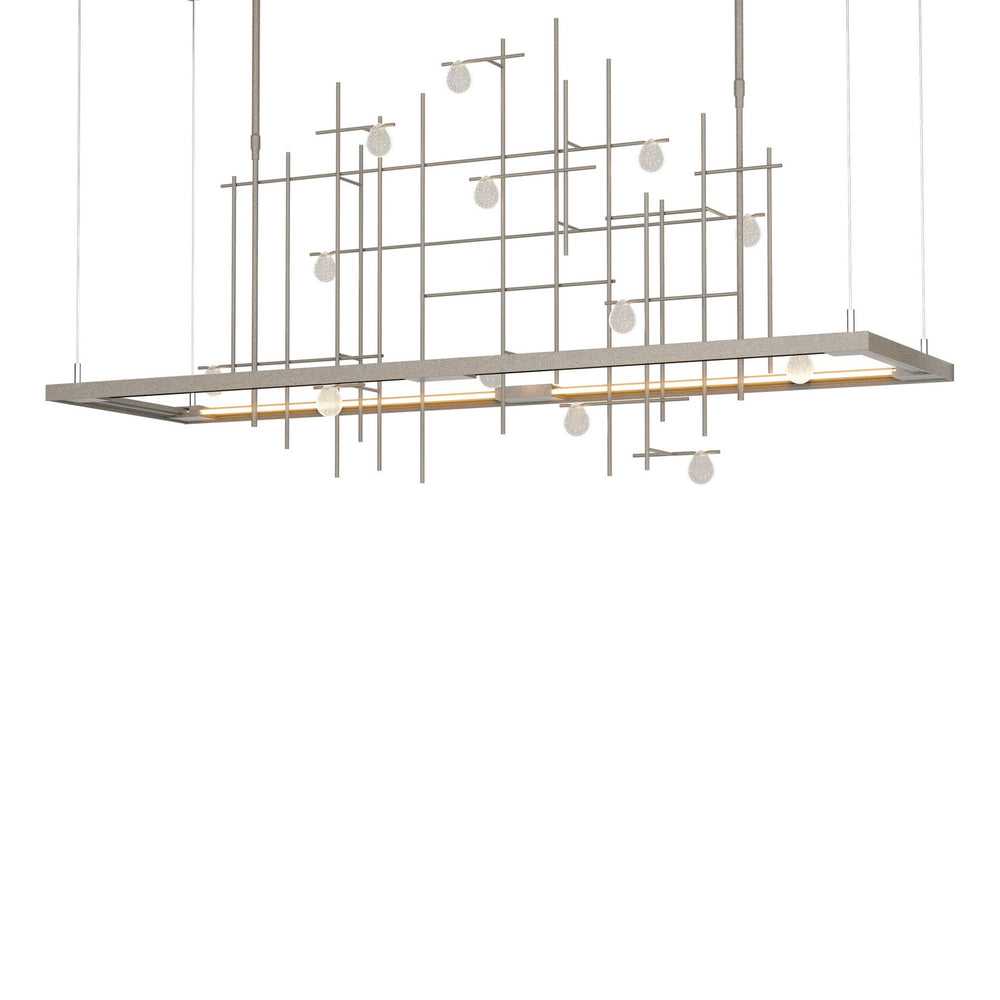 Hubbardton Forge - LED Pendant - Four Seasons - Dark Smoke- Union Lighting Luminaires Decor