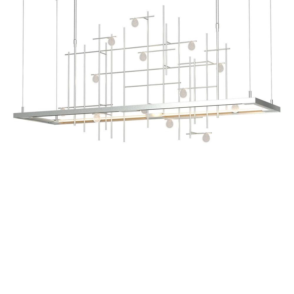 Hubbardton Forge - LED Pendant - Four Seasons - Vintage Platinum- Union Lighting Luminaires Decor