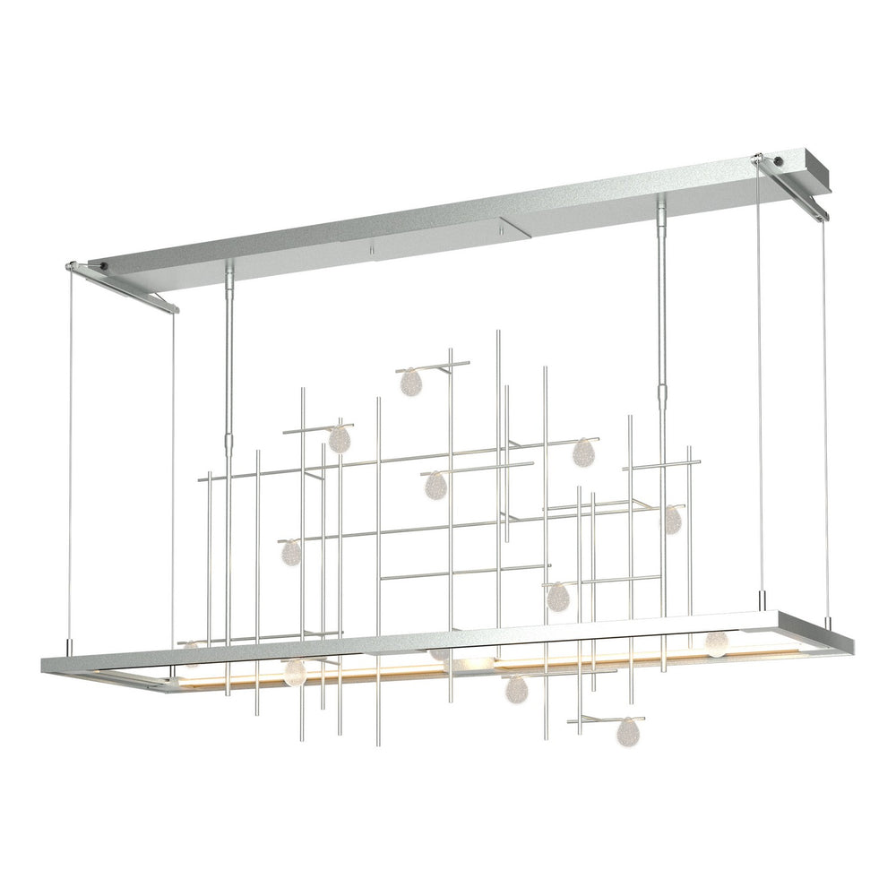 Hubbardton Forge - LED Pendant - Four Seasons - Vintage Platinum- Union Lighting Luminaires Decor