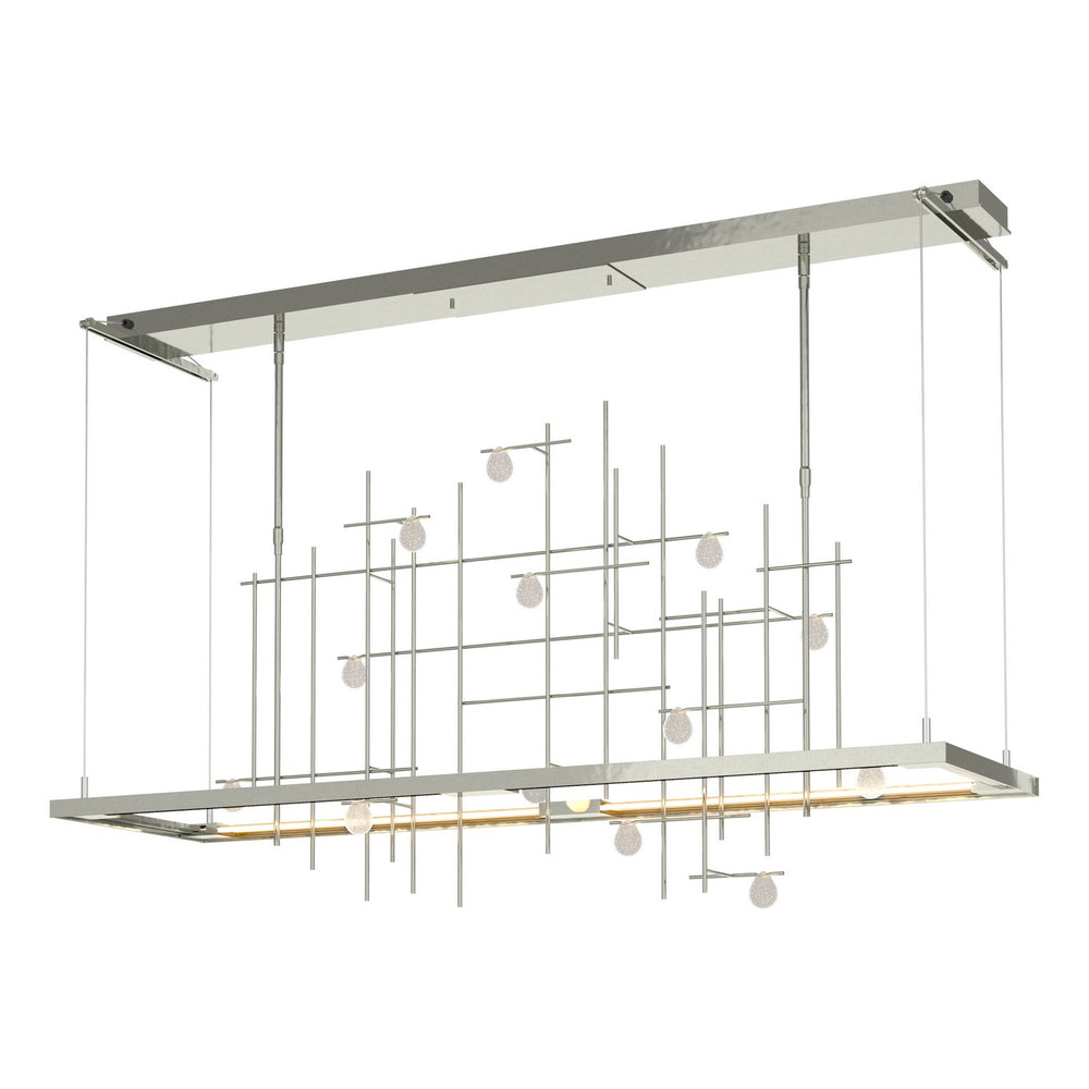 Hubbardton Forge - LED Pendant - Four Seasons - Sterling- Union Lighting Luminaires Decor