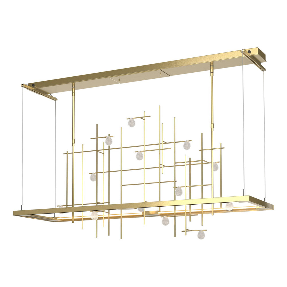 Hubbardton Forge - LED Pendant - Four Seasons - Modern Brass- Union Lighting Luminaires Decor
