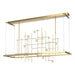 Hubbardton Forge - LED Pendant - Four Seasons - Modern Brass- Union Lighting Luminaires Decor