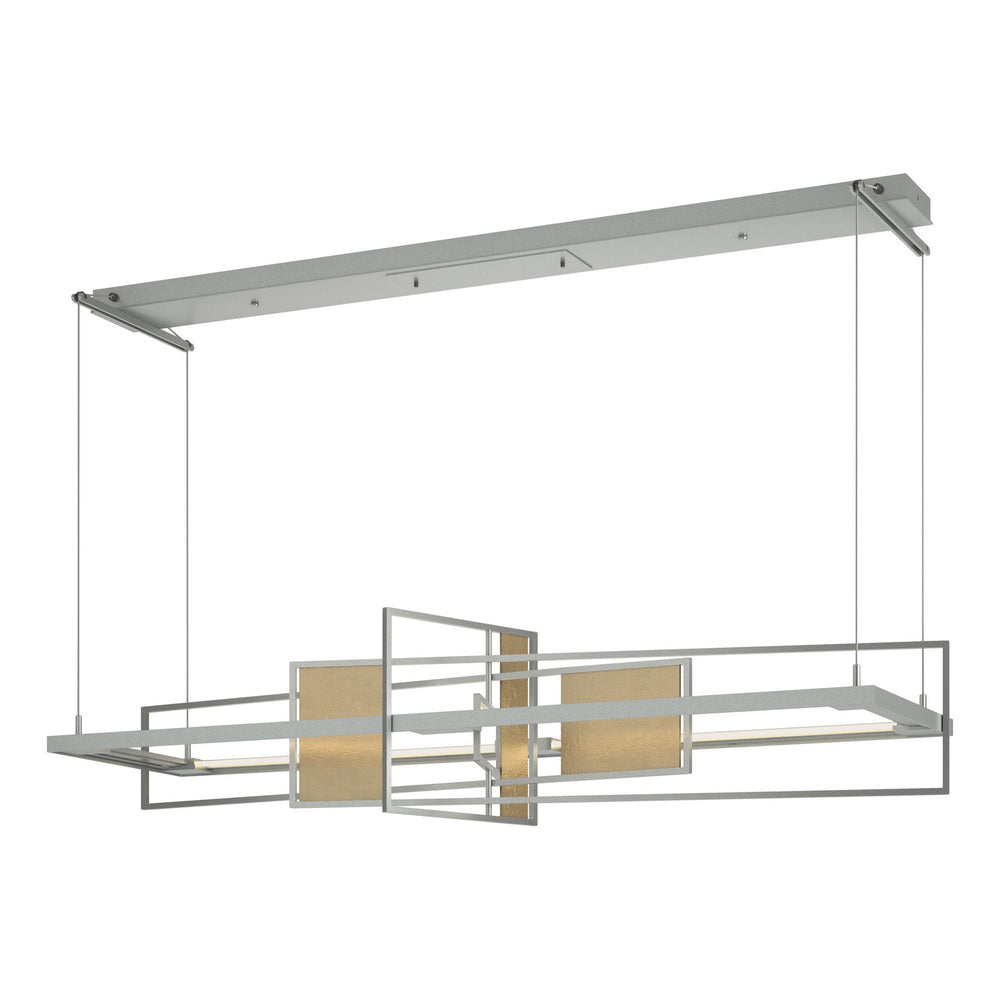 Hubbardton Forge - LED Pendant - Four Seasons - Vintage Platinum- Union Lighting Luminaires Decor