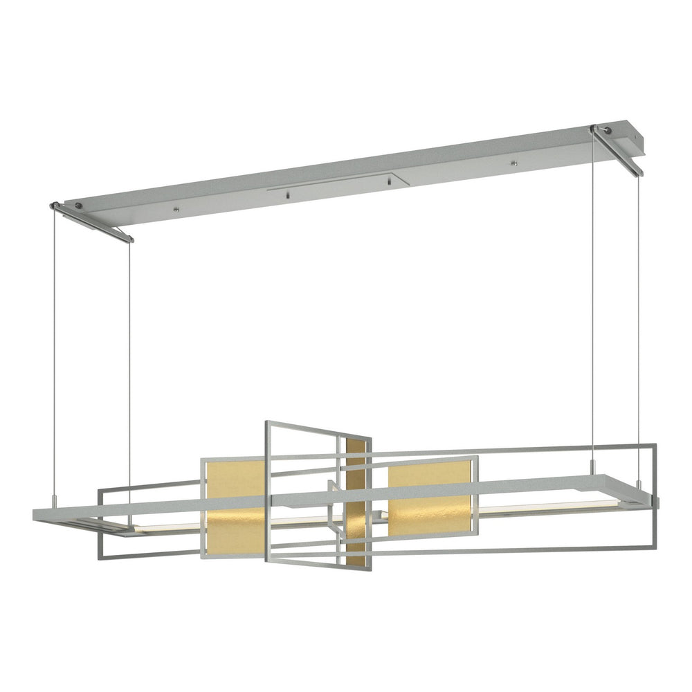 Hubbardton Forge - LED Pendant - Four Seasons - Vintage Platinum- Union Lighting Luminaires Decor