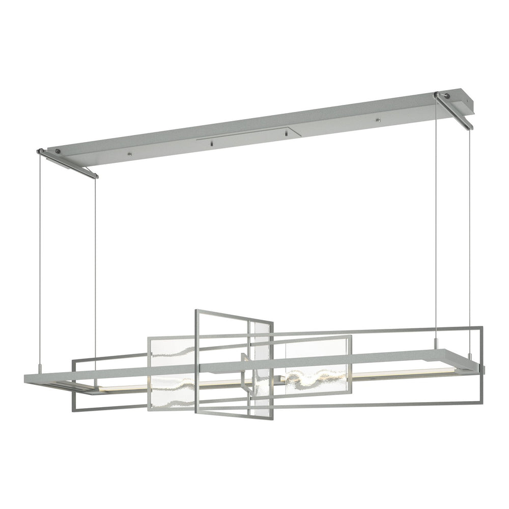 Hubbardton Forge - LED Pendant - Four Seasons - Vintage Platinum- Union Lighting Luminaires Decor