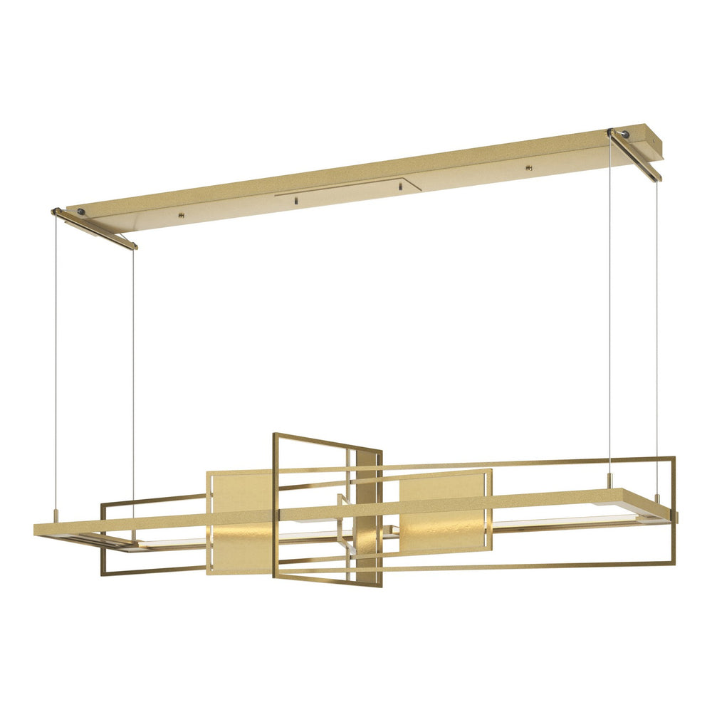 Hubbardton Forge - LED Pendant - Four Seasons - Modern Brass- Union Lighting Luminaires Decor