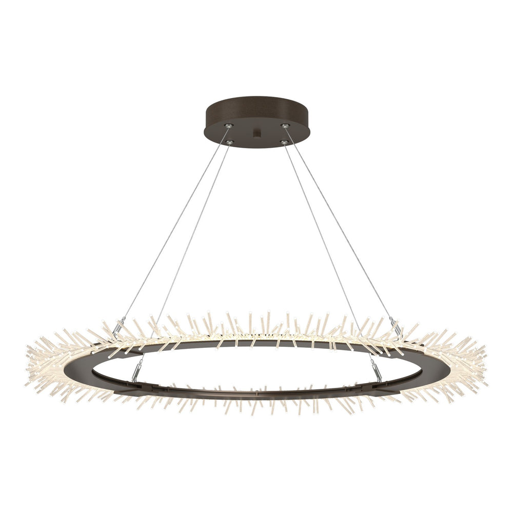 Hubbardton Forge - LED Pendant - Anemone - Bronze- Union Lighting Luminaires Decor