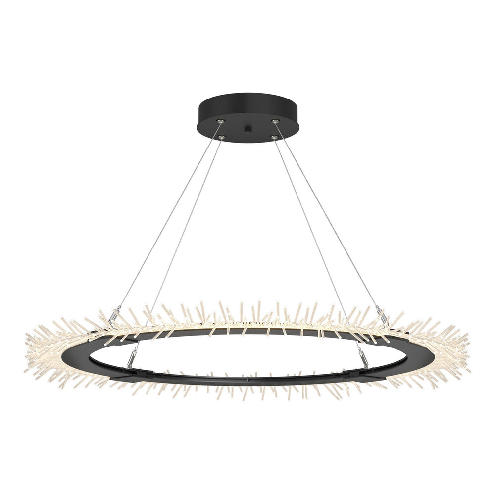Hubbardton Forge - LED Pendant - Anemone - Black- Union Lighting Luminaires Decor