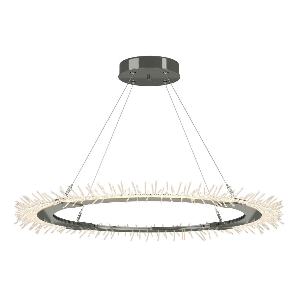 Hubbardton Forge - LED Pendant - Anemone - Sterling- Union Lighting Luminaires Decor