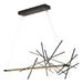 Hubbardton Forge - LED Pendant - Cascade - Black- Union Lighting Luminaires Decor