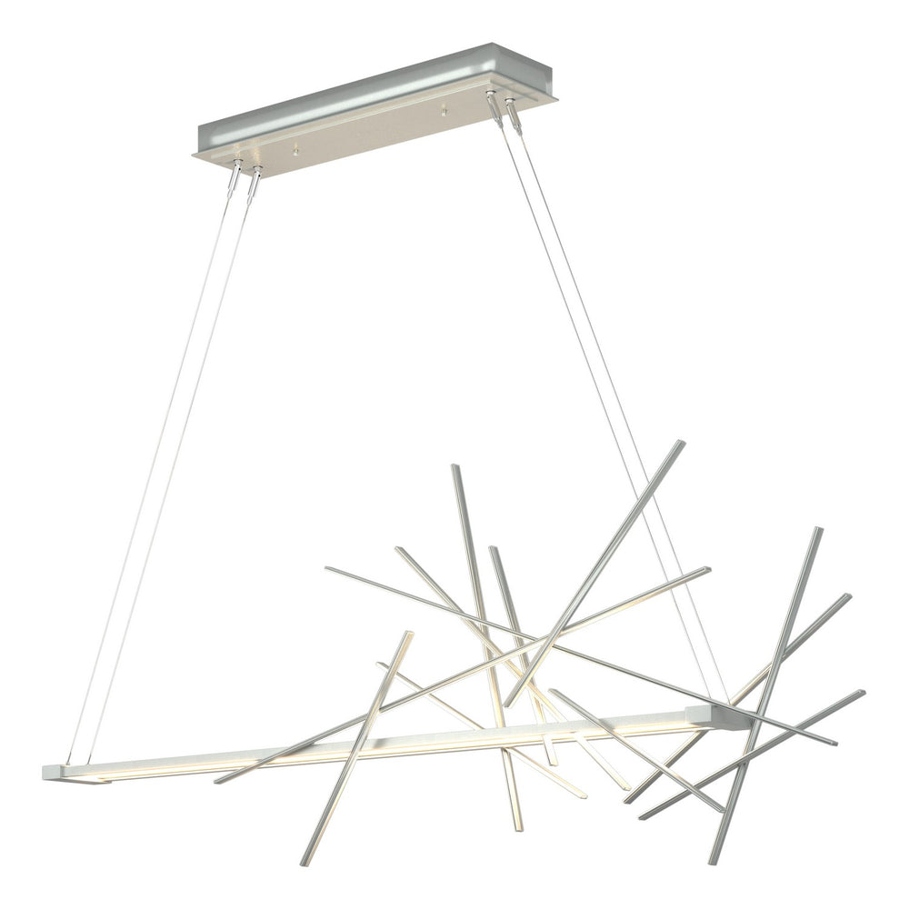 Hubbardton Forge - LED Pendant - Cascade - Vintage Platinum- Union Lighting Luminaires Decor