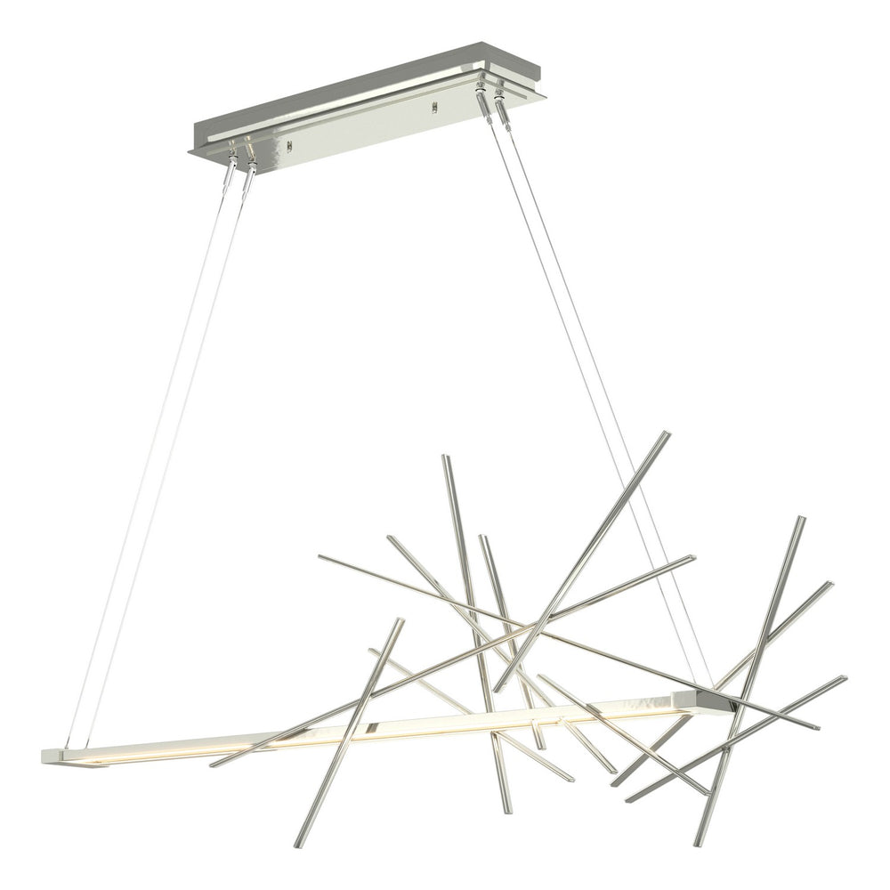 Hubbardton Forge - LED Pendant - Cascade - Sterling- Union Lighting Luminaires Decor