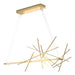 Hubbardton Forge - LED Pendant - Cascade - Modern Brass- Union Lighting Luminaires Decor