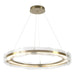 Hubbardton Forge - LED Pendant - Solstice - Modern Brass- Union Lighting Luminaires Decor
