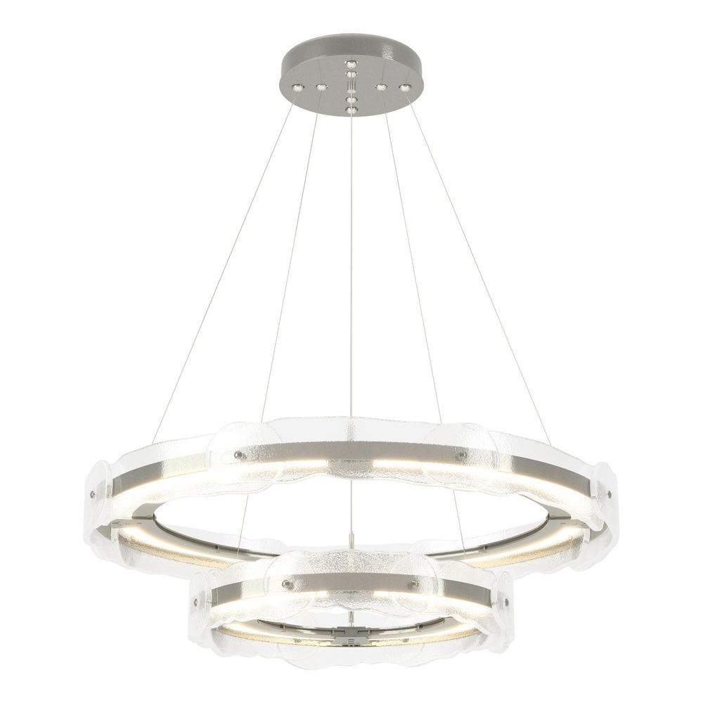 Hubbardton Forge - LED Pendant - Solstice - Sterling- Union Lighting Luminaires Decor